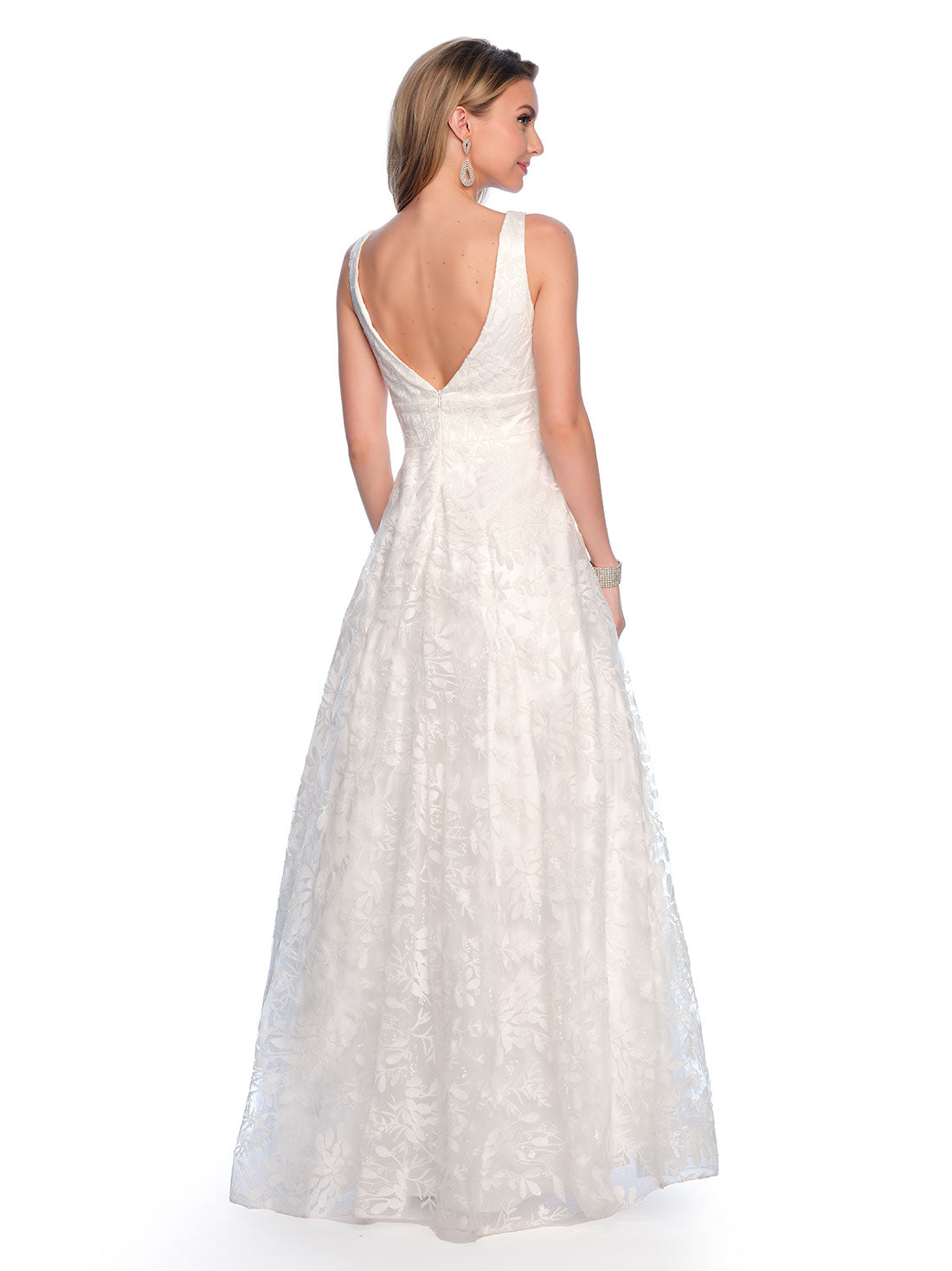 Dave & Johnny 10591 Wedding Gown — photo 2