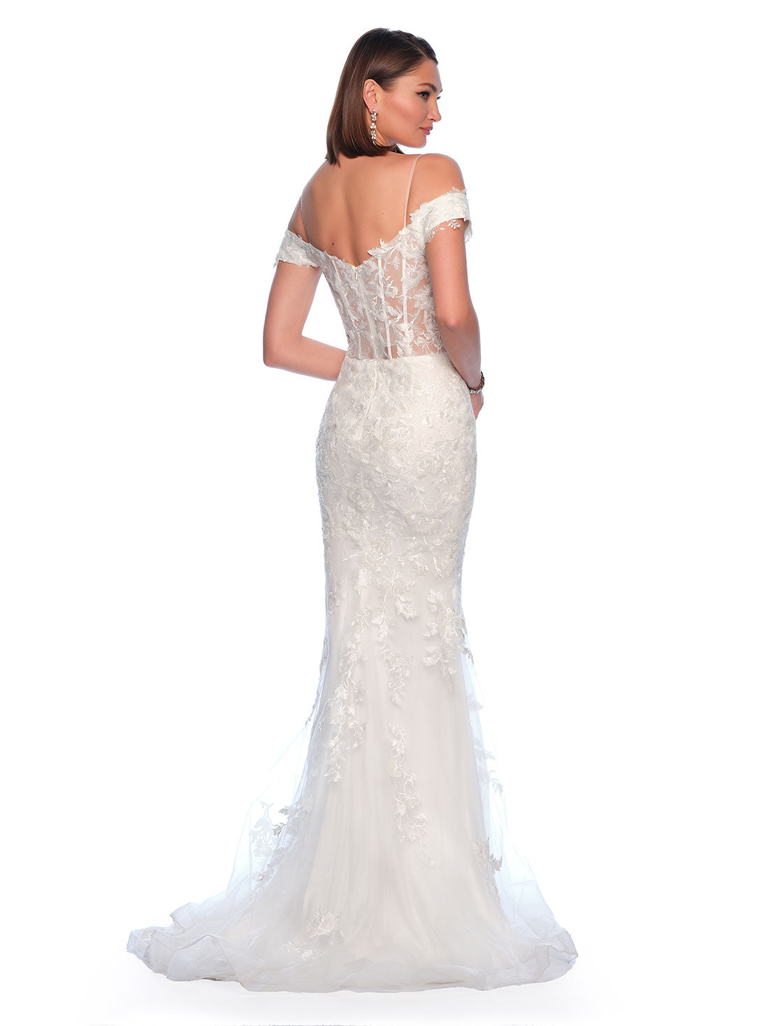 Dave & Johnny 10619 Wedding Gown — photo 2