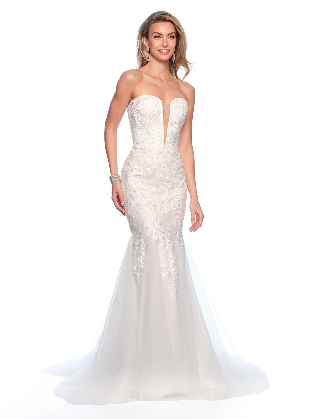 Dave &amp; Johnny 11699 Wedding Gown