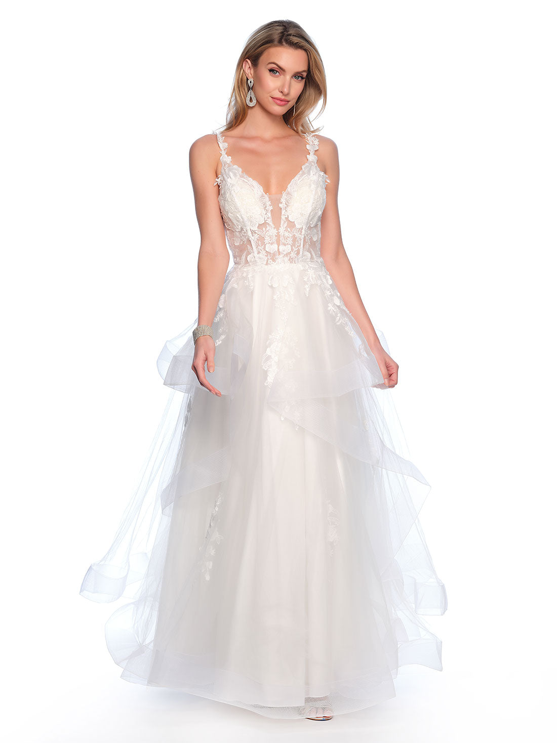 Dave &amp; Johnny 11986 Wedding Gown