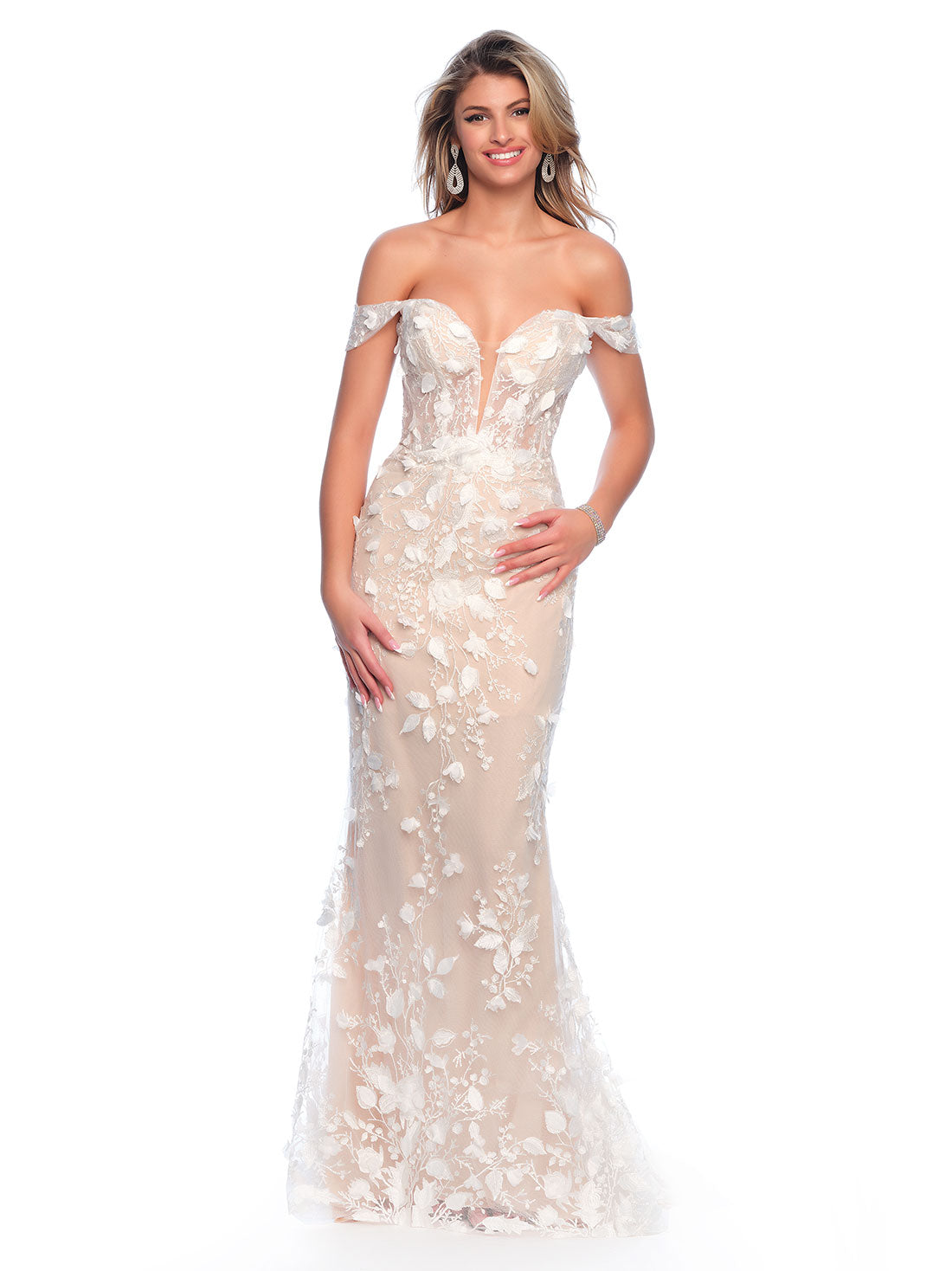 Dave & Johnny 12012 Wedding Gown