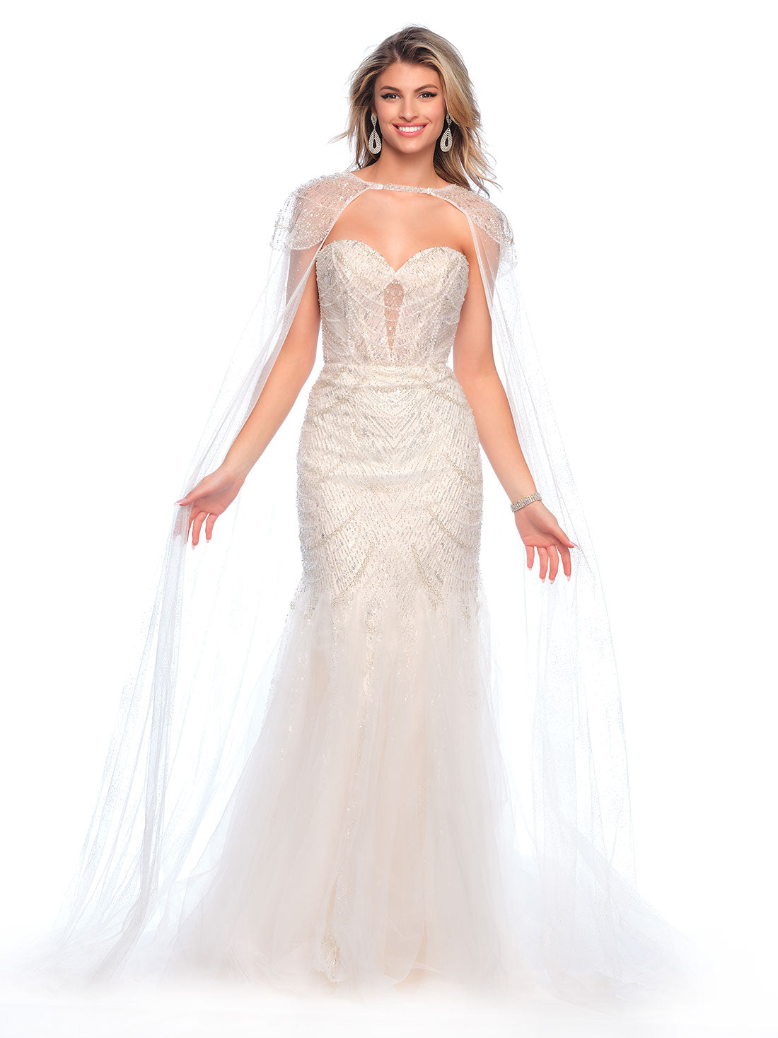 Dave & Johnny 12107 Wedding Gown
