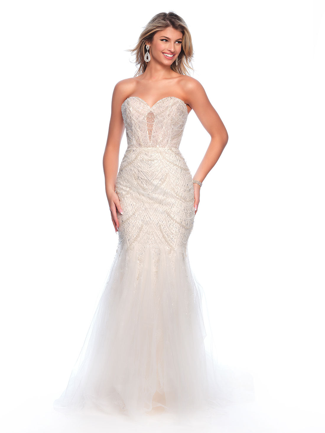 Dave & Johnny 12107 Wedding Gown — photo 3