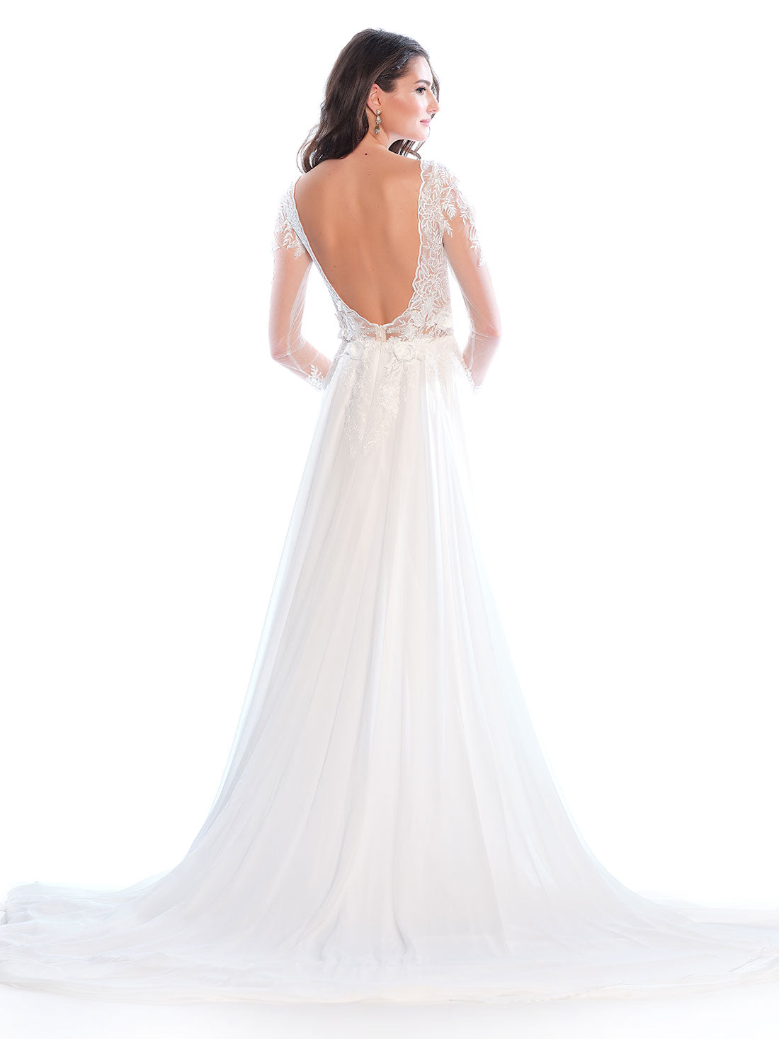 Dave & Johnny 12115 Wedding Gown — photo 2
