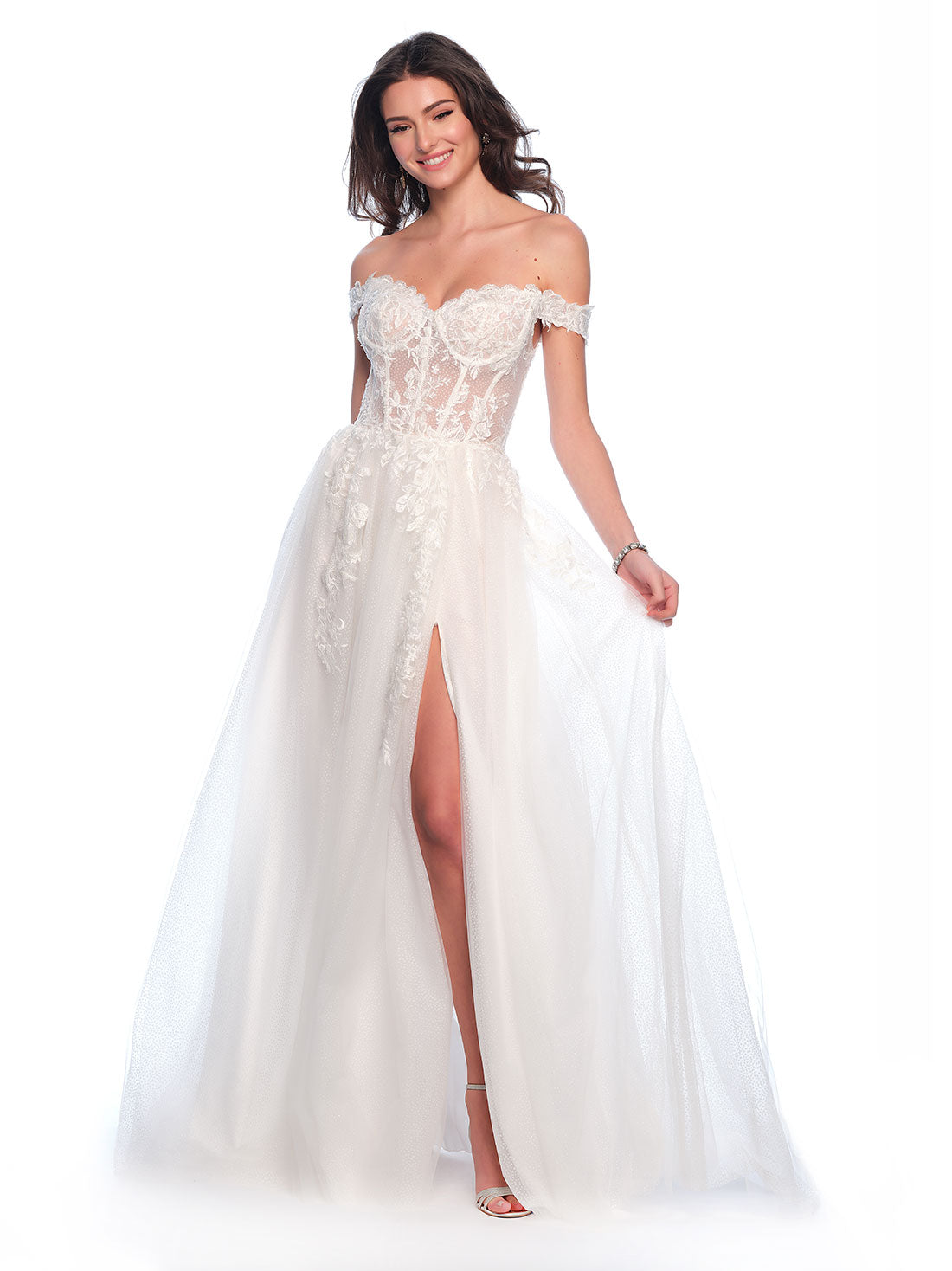 Dave &amp; Johnny 12123 Wedding Gown
