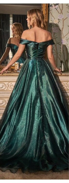 A-line ball gown ideal for pear-shaped body types